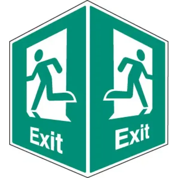Exit - Projecting Sign