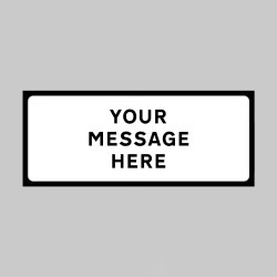 Custom - Supplementary Plate - Class RA1 - Temporary