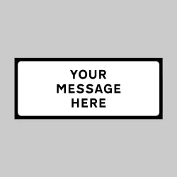 Custom Supplementary Plate - Class RA1 - Temporary