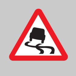 Slippery Road - Class RA1 - Temporary