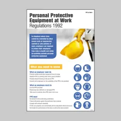 Personal Protective Equipment Regulations 1992 - Poster Personal Protective Equipment Regulations 1992 - Poster