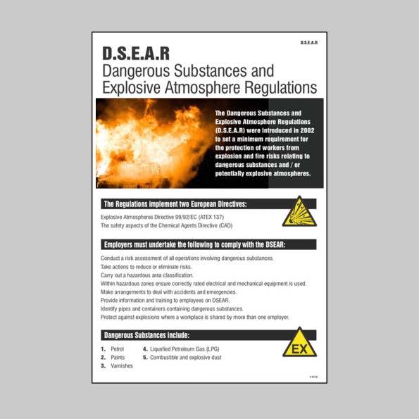 DSEAR - Poster (Dangerous Substances & Explosive)