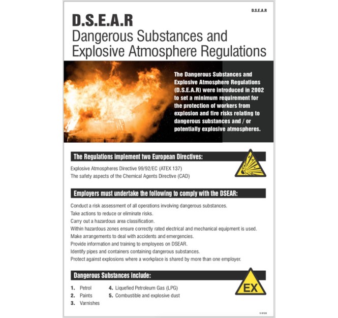 DSEAR - Poster (Dangerous Substances & Explosive)