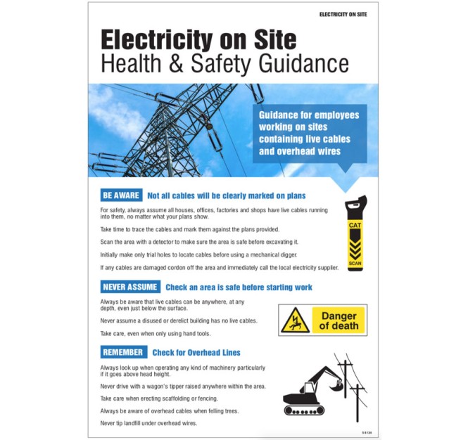 Electricity On Site - Poster