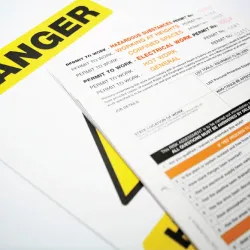 Permit to Work: (Pack of 10 - 3part NCR)