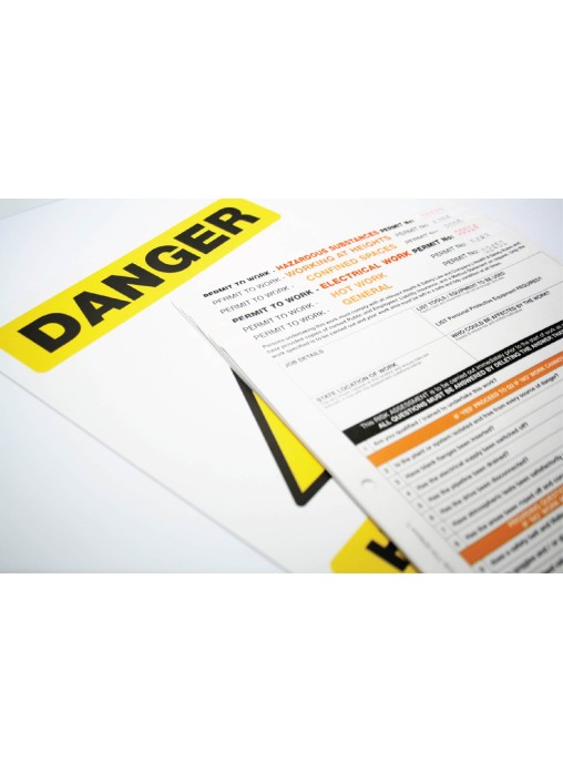 Permit to Work: (Pack of 10 - 3part NCR)