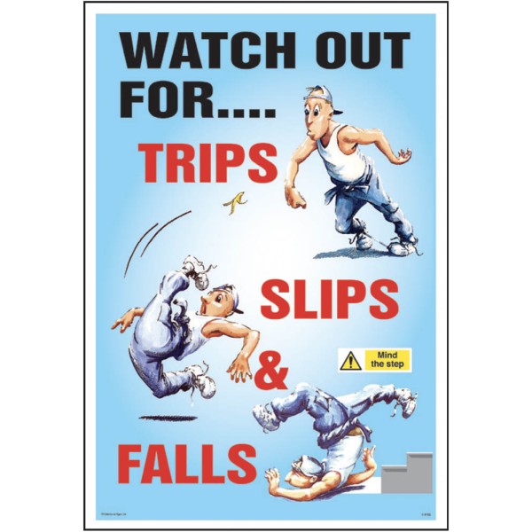 Trips Slips and Falls - Poster