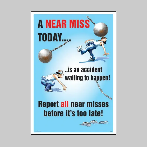 A Near Miss Today - Poster