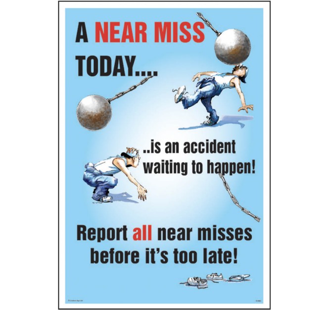 A Near Miss Today - Poster