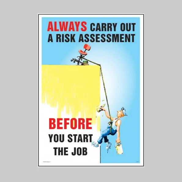 Always Carry Out a Risk Assessment - Poster