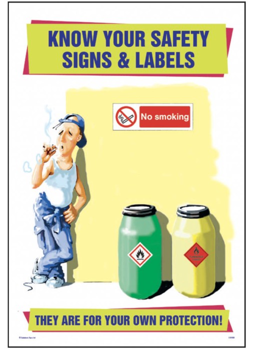 Know Your Safety Signs & Labels Poster