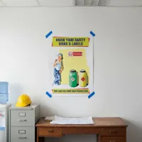 Know Your Safety Signs & Labels - Poster Know Your Safety Signs & Labels - Poster