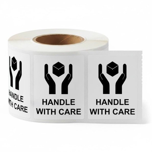 Handle with Care - Labels (Roll of 250)