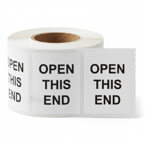 Open this End - Labels (Roll of 250)