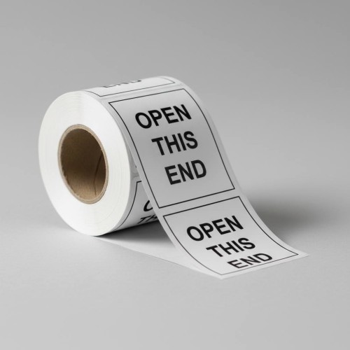 Open this End - Labels (Roll of 250)