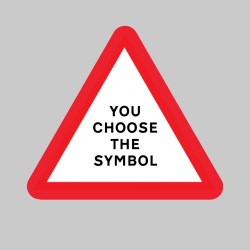 Your Message Here - Class RA1 - Triangle - Temporary