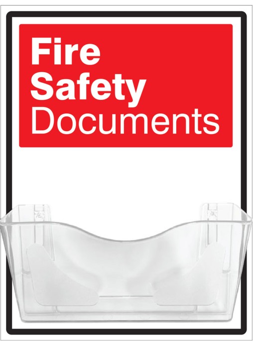 Fire Safety Document Holder