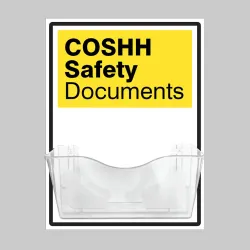 COSHH Safety - Document Holder