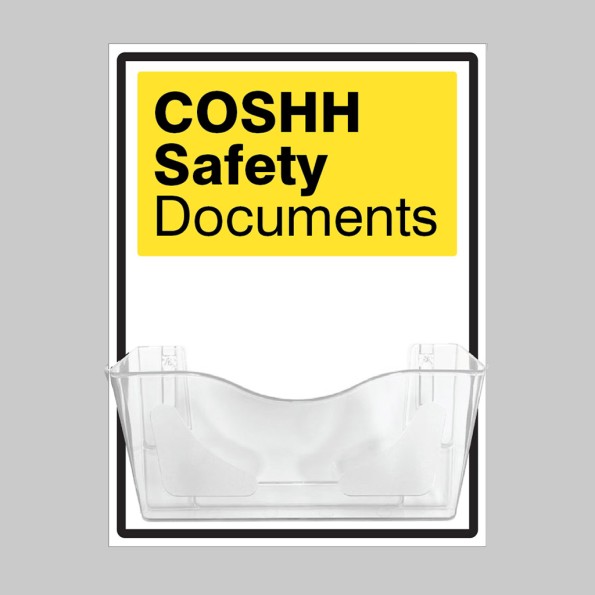 COSHH Safety - Document Holder