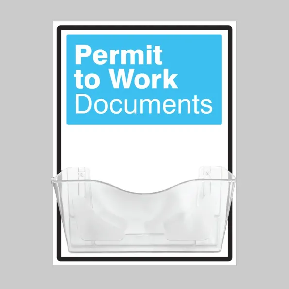 Permit to Work - Document Holder