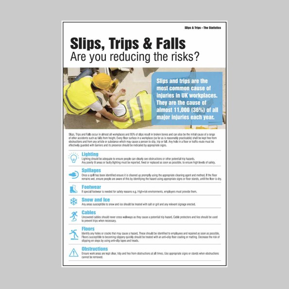 Slips, Trips and Falls - Poster