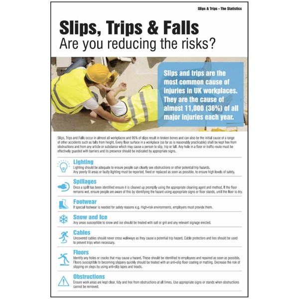 Slips, Trips and Falls - Poster