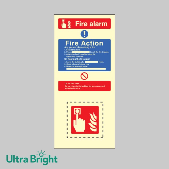 Fire Action & Call Point Set - Operate Alarm - Phone Brigade - Attack Fire