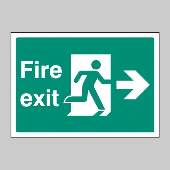 Fire Exit Right - A4 Fire Exit Right - A4