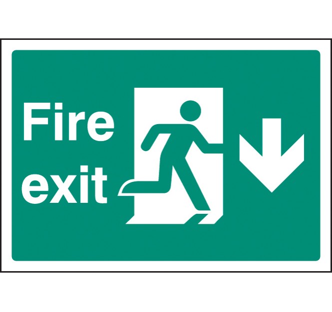 A4 - Fire Exit Down