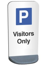 Visitors Parking Only - Temporary Sign
