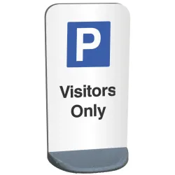 Visitors Parking Only - Temporary Sign
