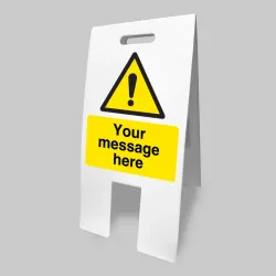 Your Message Here - Lightweight Self Standing