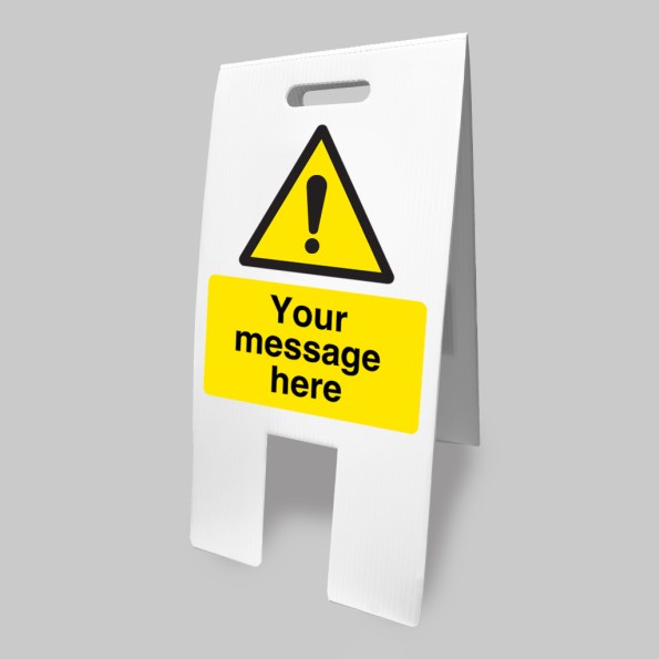 Your Message Here - Lightweight Self Standing