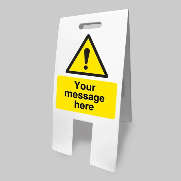 Your Message Here - Lightweight Self Standing