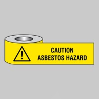 Barrier Tape - Caution - Asbestos Hazard