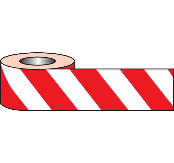 Red & White - Barrier Tape