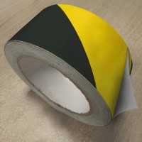 Floor Tape - Black & Yellow