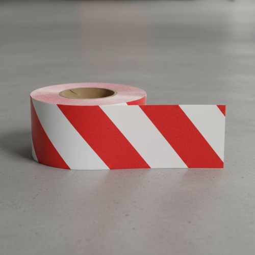 Floor Tape - Red & White Floor Tape - Red & White