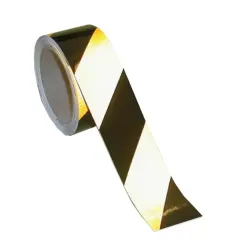 Reflective Safety Tape - Black & Yellow Reflective Safety Tape - Black & Yellow