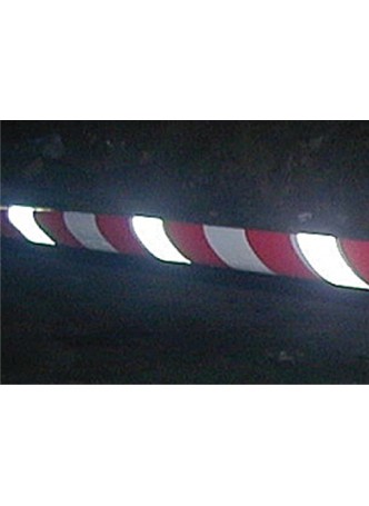 Red & White - Reflective Barrier Tape