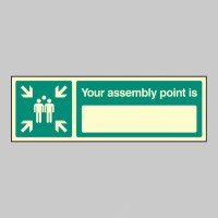 Your Assembly Point Is (Space for Location)