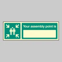 Your Assembly Point Is (Space for Location)