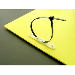 Sign Clip for Fluted Polypropylene