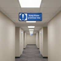 Keep these Premises Tidy