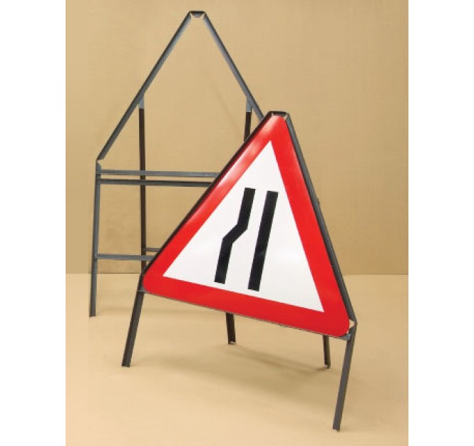 Road Sign Frame - 600mm Triangle - 450mm Legs