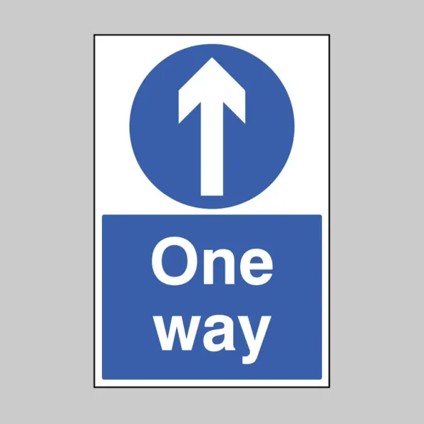 One Way - Floor Graphic