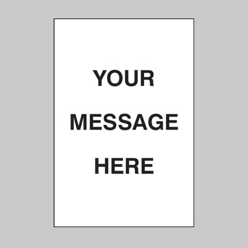 Your Message Here - Floor Graphic