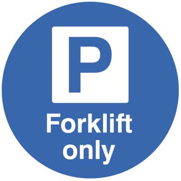 Floor Graphic - Forklift Parking