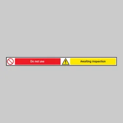 Do Not Use - Awaiting Inspection