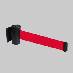 Retractable Wall Mounted Barrier - 3m - Plain